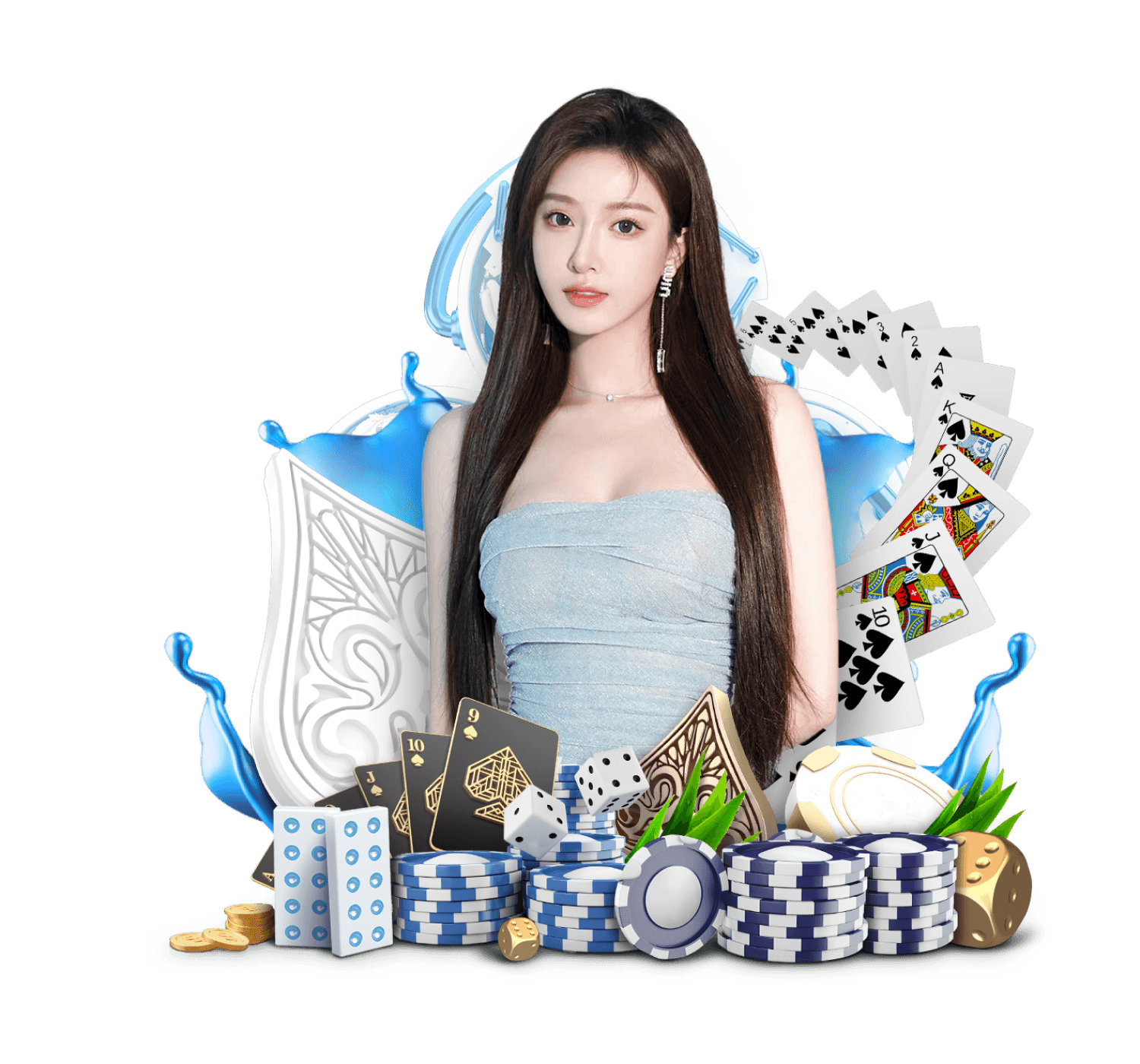 Our jokerbet303 live casino studio with dealer and table view
